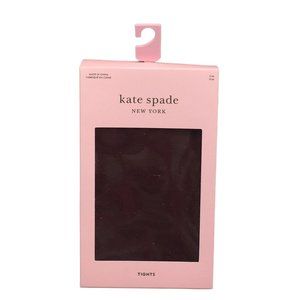 Kate Spade New York Ladies Wine with Gold Metallic Thread Tights Size S/M